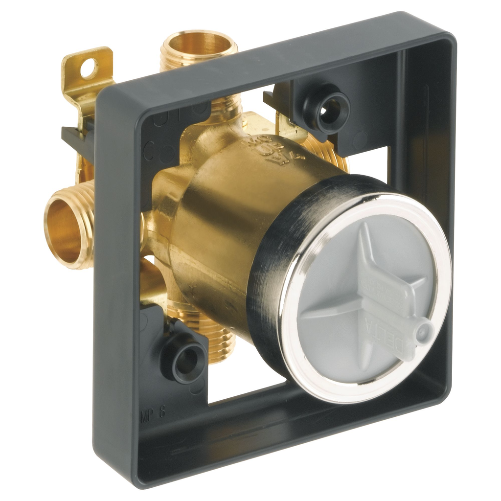 Delta R10000-UNBX MultiChoice Universal Tub and Shower Valve Body Universal Inlets Outlets 1