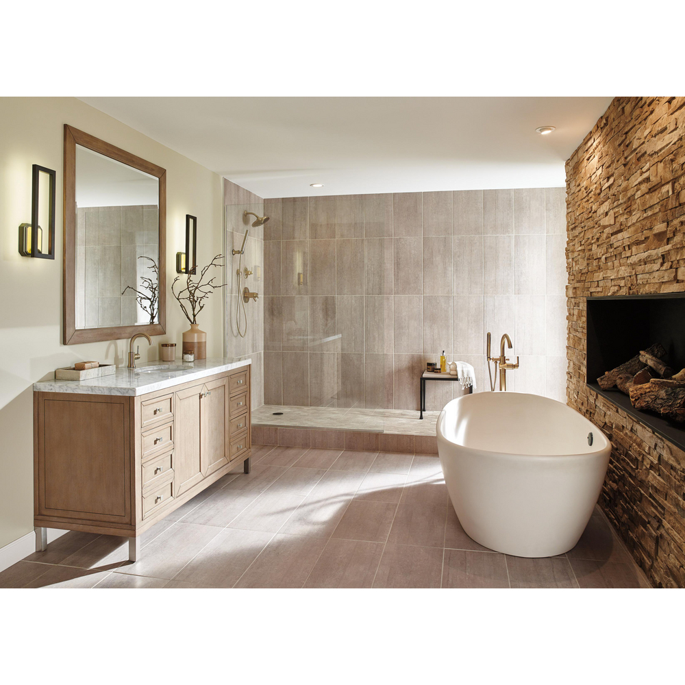 Delta 55085 Premium Single Setting Adjustable Wall Mount Hand Shower Champagne Bronze 1