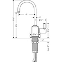 Hansgrohe 04302800 Talis C Beverage Faucet Steel Optik 2