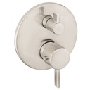 Hansgrohe 04230820 S Thermostat With Volume Control Trim Brushed Nickel 1