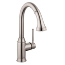 Hansgrohe 04215800 Talis C HighArc Kitchen Faucet Steel Optik 1