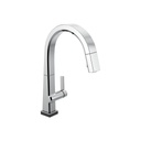 Delta 9193T Single Handle Pull Down Kitchen Faucet Touch2O Technology Chrome 1
