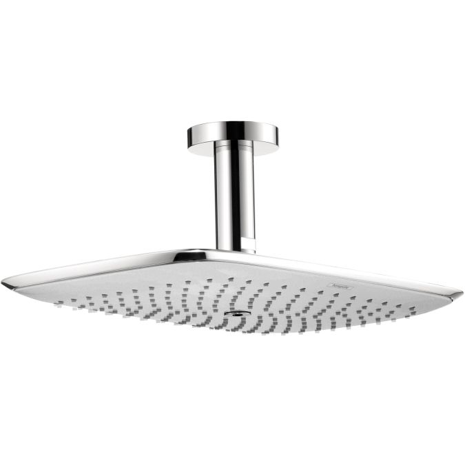 Hansgrohe 27390001 PuraVida 400 Air Showerhead With Ceiling Mount Chrome 1
