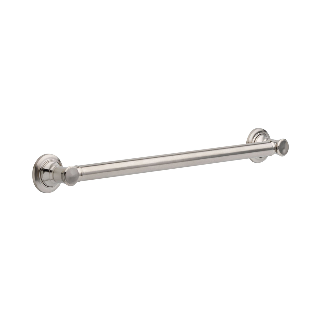 Delta 41624 24 Traditional Decorative ADA Grab Bar Brilliance Stainless 1