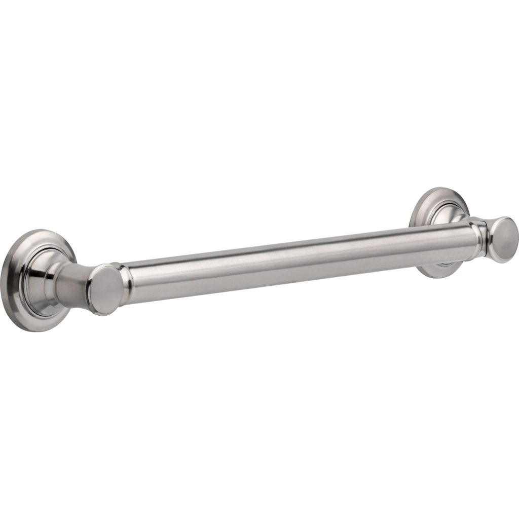 Delta 41618 18 Traditional Decorative ADA Grab Bar Brilliance Stainless 1