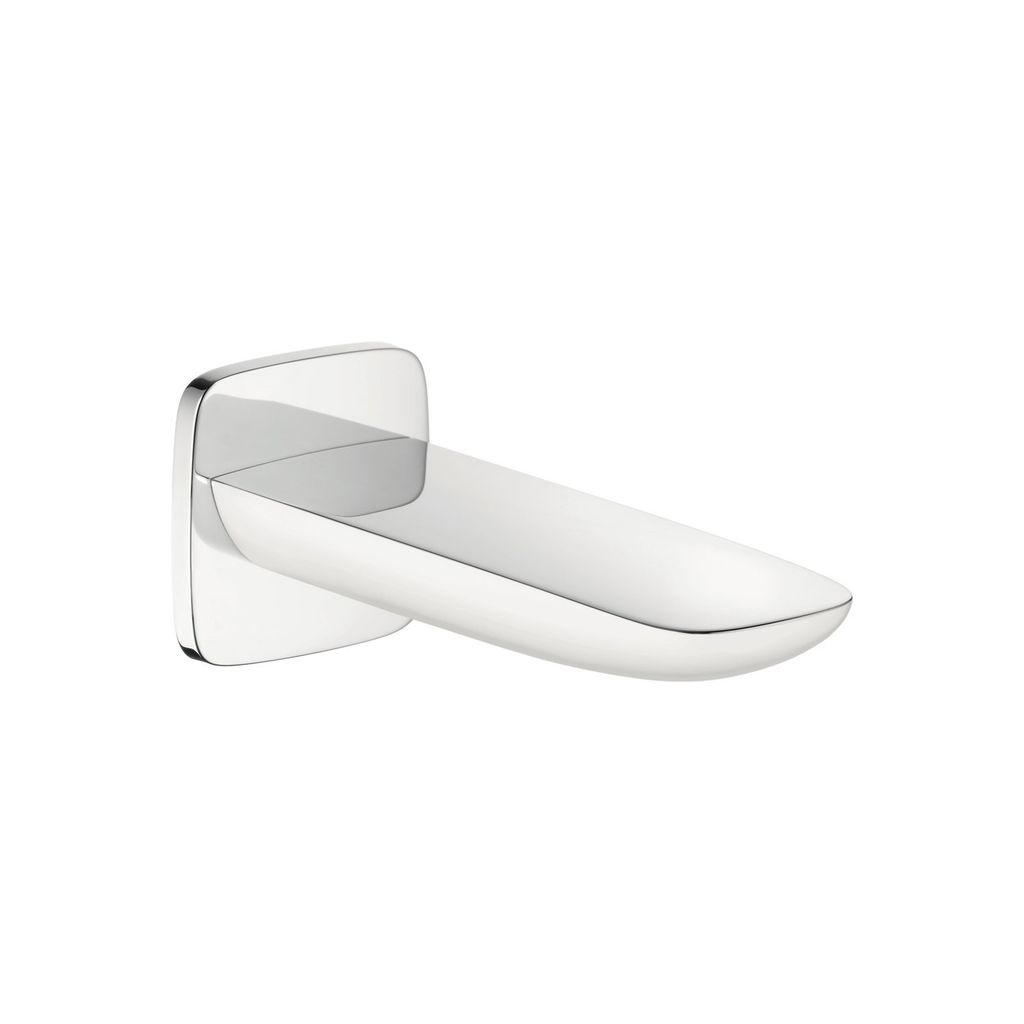 Hansgrohe 15412401 PuraVida Tub Spout Chrome White 1