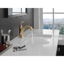 Delta 551 Dryden Single Handle Lavatory Faucet Champagne Bronze 1