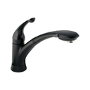 Delta 470 Signature Single Handle Pull Out Kitchen Faucet Matte Black 1