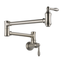 Delta 1177LF Traditional Wall Mount Pot Filler Brilliance Stainless 1
