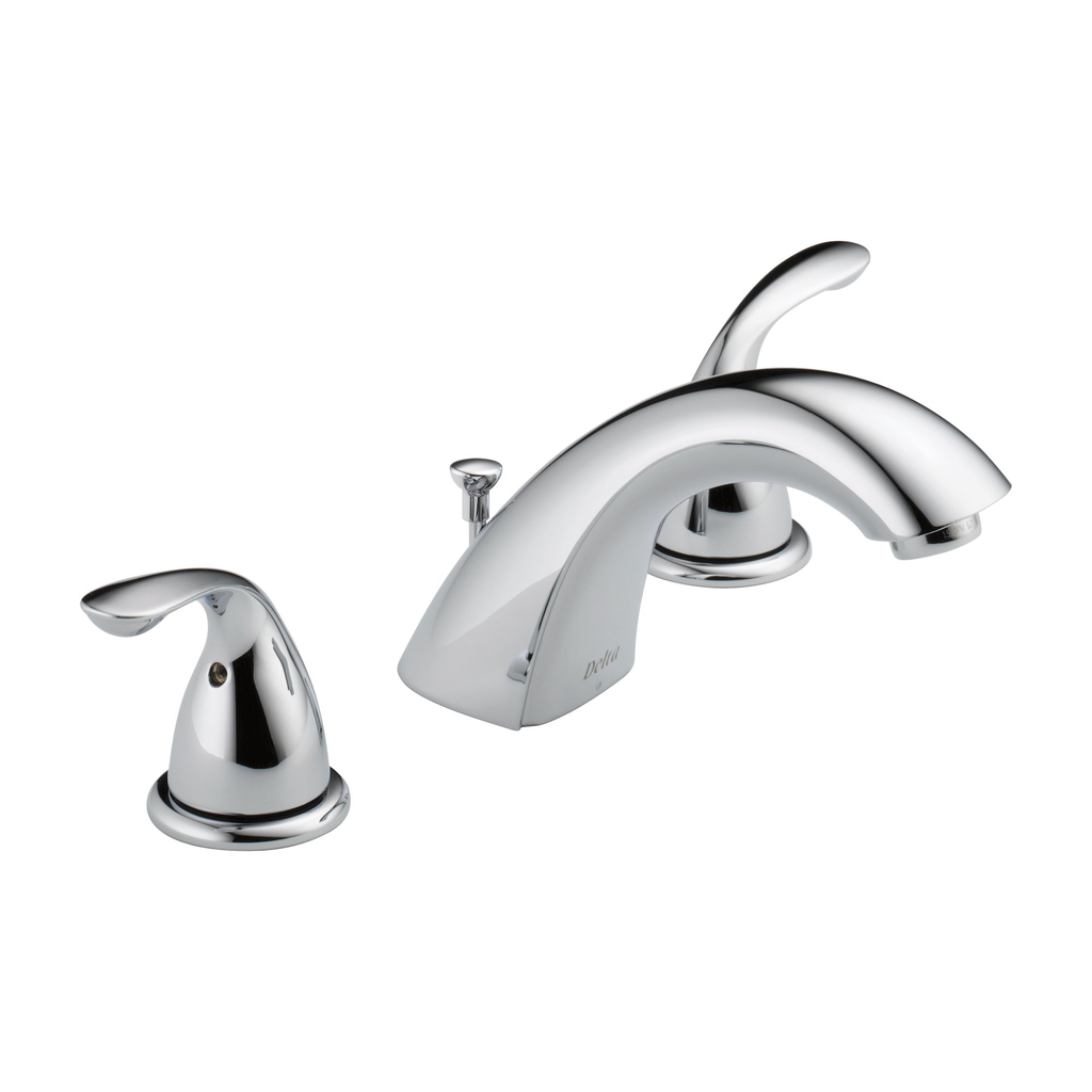 Delta 3530LF Classic Two Handle Widespread Lavatory Faucet Chrome 1