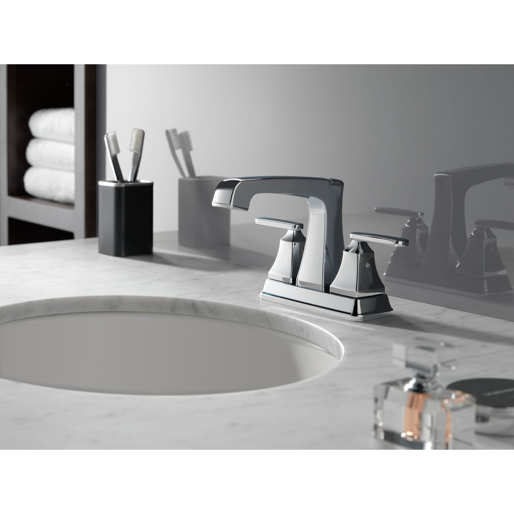 Delta 2564 Ashlyn Two Handle Centerset Lavatory Faucet Brilliance Stainless 3