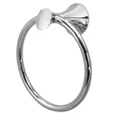 Laloo I3380C Indy Towel Ring Chrome 1