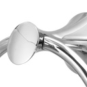 Laloo I3380C Indy Towel Ring Chrome 2