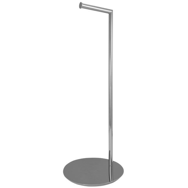 Laloo 9007NC Floor Stand Paper Holder Chrome 1