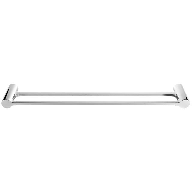 Laloo P5630DBG Payton Extended Double Towel Bar Brushed Gold 1