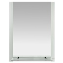 Laloo M31005 Parallel Frosted Mirror With Shelf 1