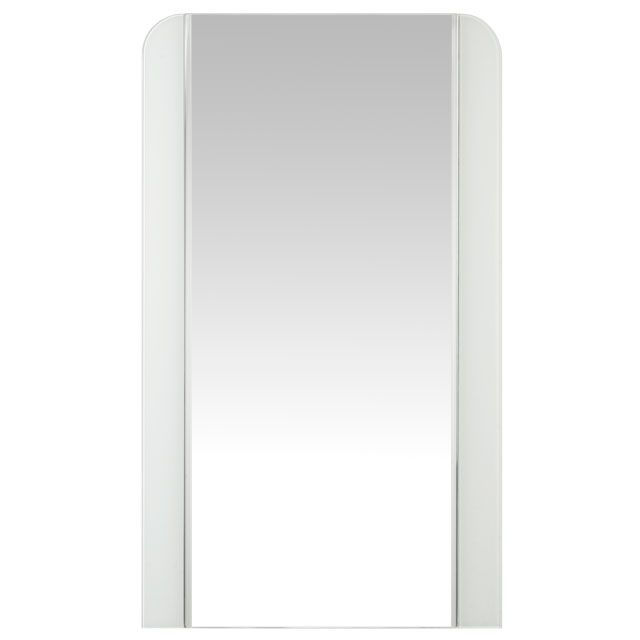 Laloo M00561 Mirror With Parallel Frosted Side Trim 1
