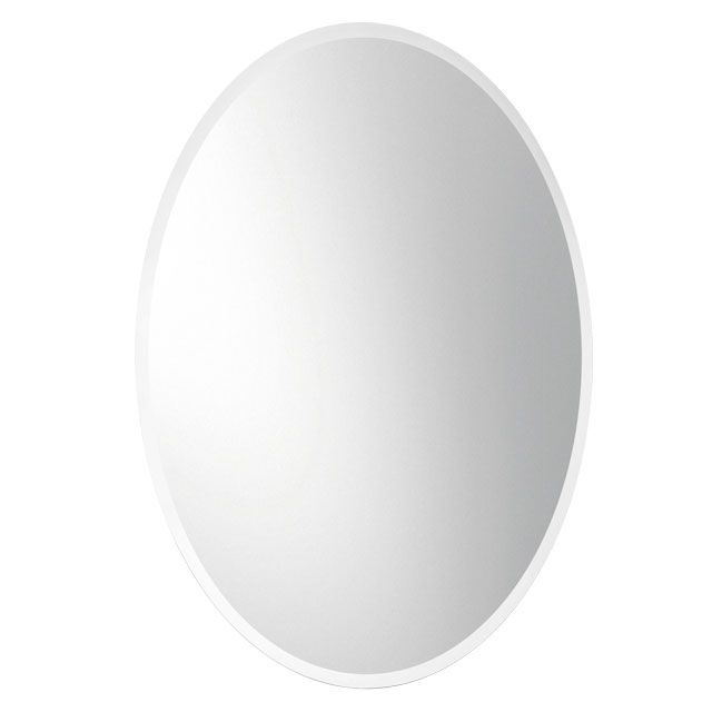 Laloo H70010 Classic Oval Beveled Mirror 1