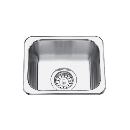 Kindred QS1315/6 13 x 15 Single Bowl Prep Sink 1