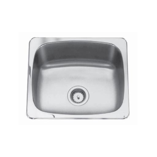 Kindred QS1820/10 18 x 20 Single Bowl Laundry Sink 1