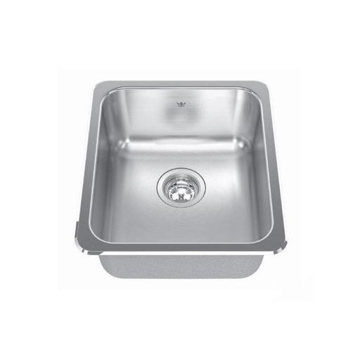 Kindred QSA1816/8 18 x 16 Single Bowl Prep Sink 1