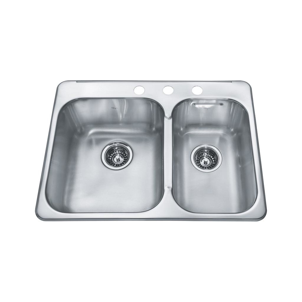 Kindred RCL2027R-3 Reginox Combination Sink Stainless Steel 1