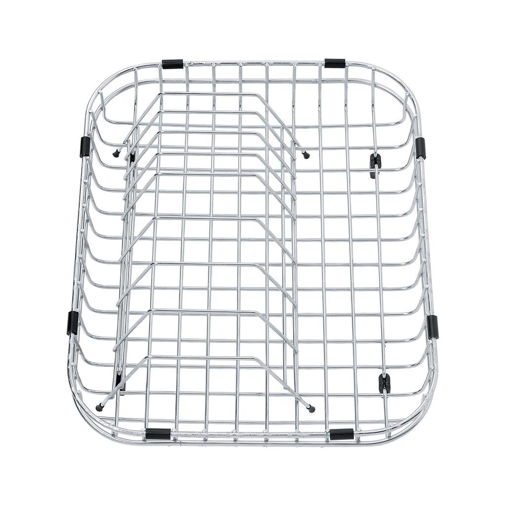 Kindred DBR10S Wire Drain Basket With Plate Rack Stainless Steel 1