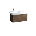 Laufen 425401 Ino One Drawer Vanity Unit Dark Walnut 1
