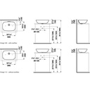 Laufen 812302 Ino Washbasin Bowl White Without Overflow 2