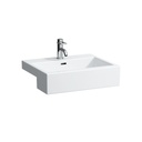 Laufen 813432 Living Semi Recessed Washbasin No Tap Holes 1
