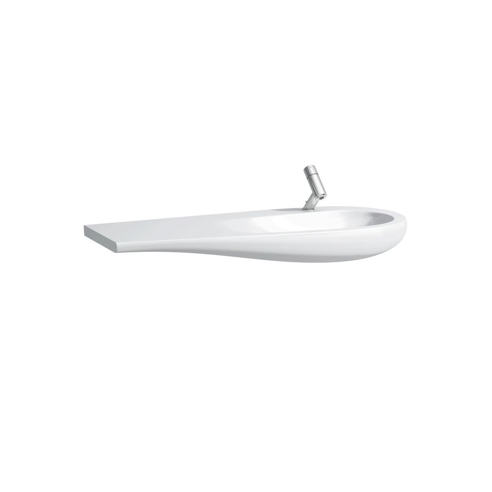 Laufen 814974 Alessi One Washbasin Shelf Left One Tap Hole 1