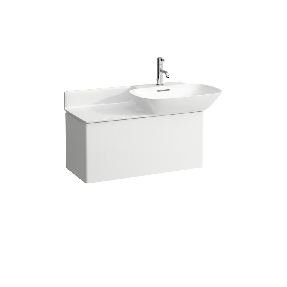 Laufen 425401 Ino One Drawer Vanity Unit White Matte 1