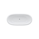 Laufen 245972 Alessi One Freestanding Bathtub White 2