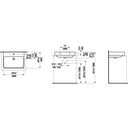 Laufen 816963 Pro S 600 Washbasin One Tap Hole 2