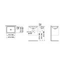 Laufen 811961 Pro S Built-in Washbasin Without Tap Hole 2