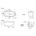 Victoria + Albert Amiata Freestanding Tub With Overflow Standard White 2