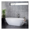 Victoria + Albert Barcelona Freestanding Tub With Overflow Standard White 1