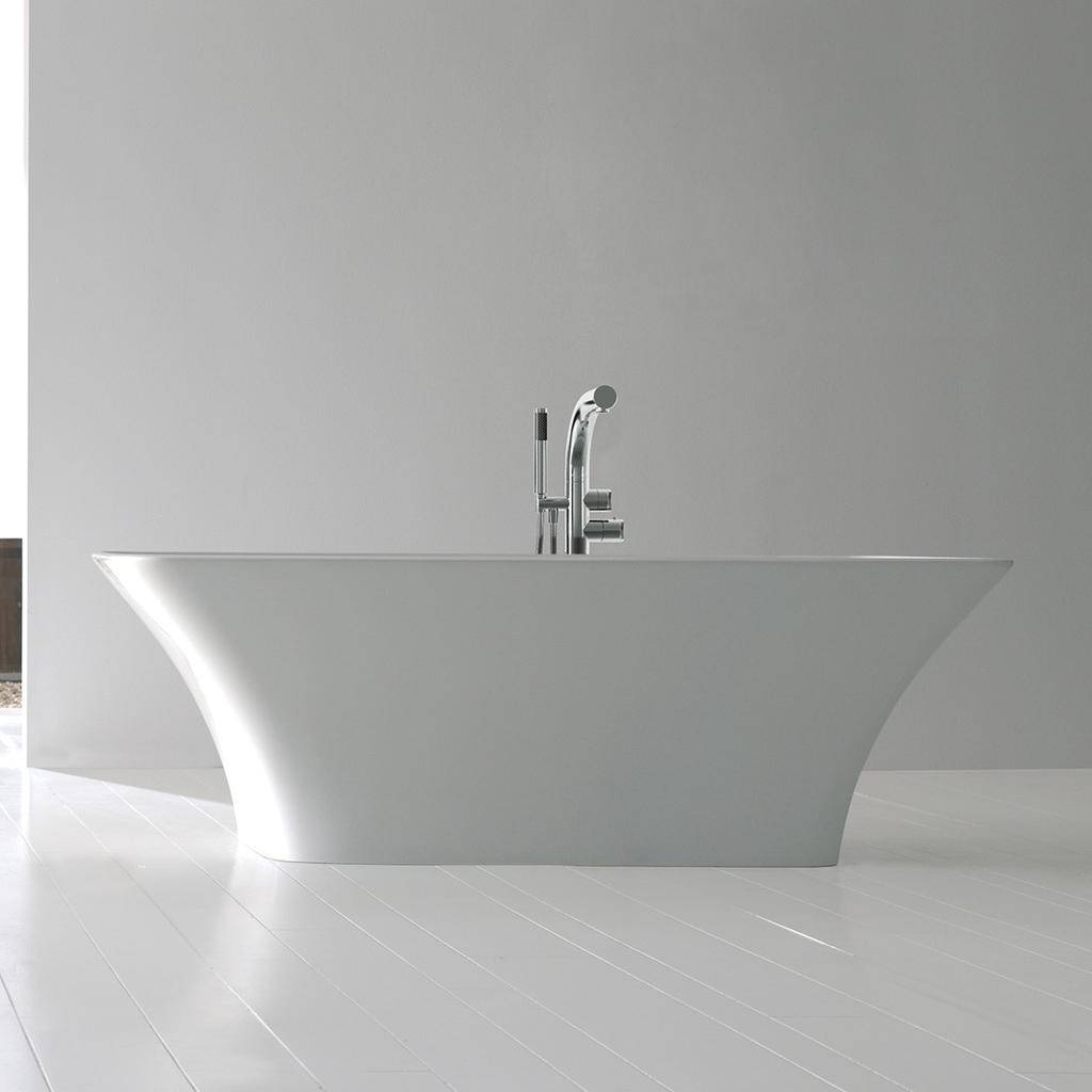 Victoria + Albert Ravello Freestanding Tub With Overflow Standard White 1