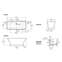 Victoria + Albert Ravello Freestanding Tub With Overflow Standard White 2
