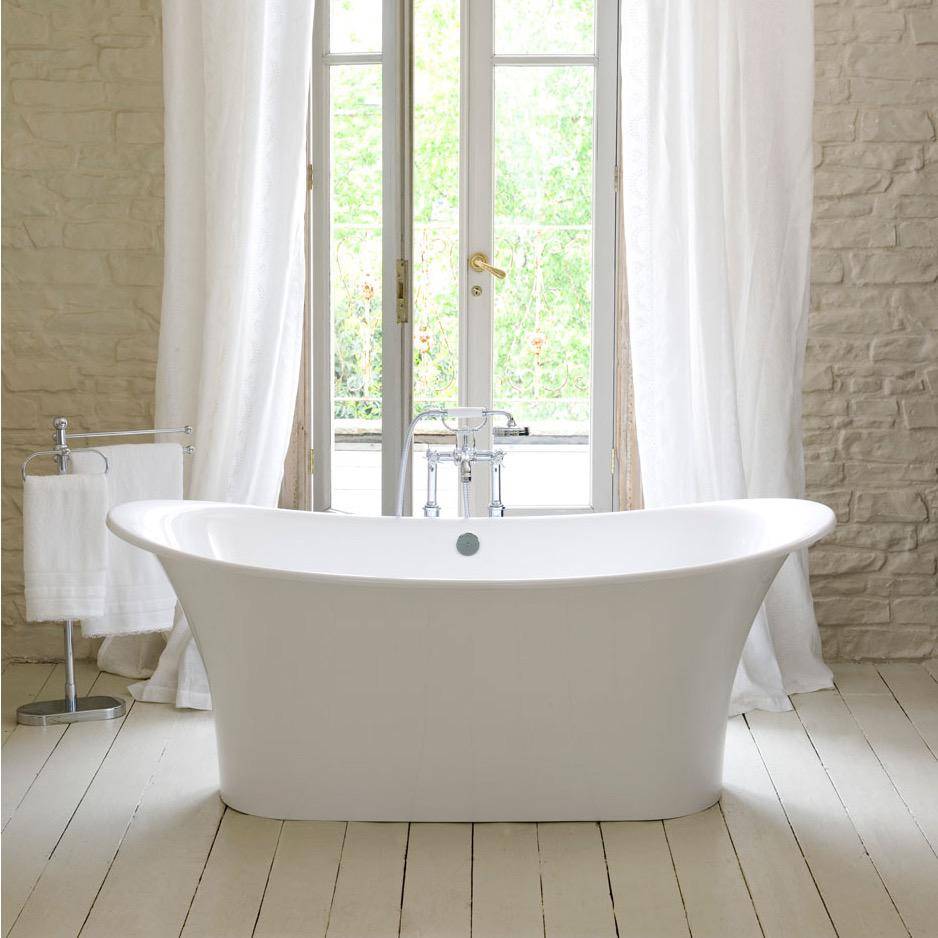Victoria + Albert Toulouse Freestanding Tub No Overflow Standard White 1