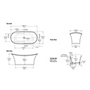 Victoria + Albert Toulouse Freestanding Tub No Overflow Standard White 2