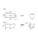 Victoria + Albert Trivento Freestanding Tub With Overflow Standard White 2