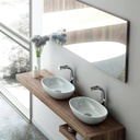Victoria + Albert Barcelona 48 Countertop Bathroom Basin Standard White 1