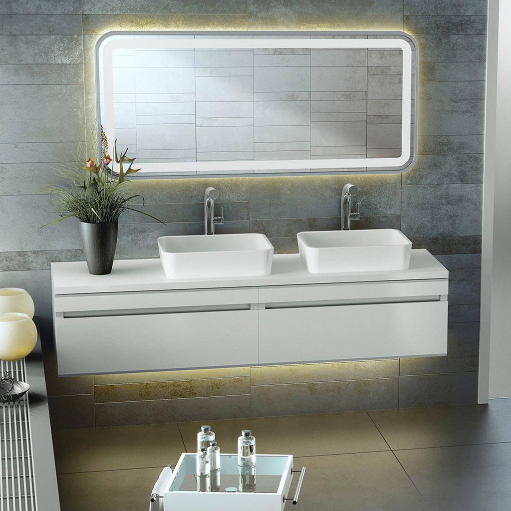Victoria + Albert Edge 45 Countertop Basin Standard White 1