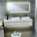 Victoria + Albert Edge 45 Countertop Basin Standard White 1