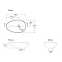 Victoria + Albert Napoli 57 Countertop Basin Standard White 2