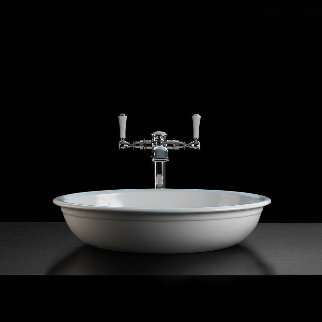 Victoria + Albert Radford 51 Countertop Basin Standard White 1