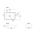Victoria + Albert Ravello 60 Countertop Basin Standard White 2