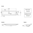 Victoria + Albert Rossendale 122 Undermount Basin Standard White 2