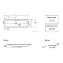 Victoria + Albert Rossendale 91 Undermount Basin Standard White 3